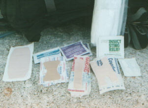 Various bandages