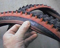 Patch Bike Tire Duct Tape
