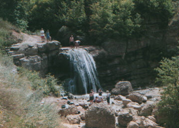 Falls on Fifth Water Creek.
