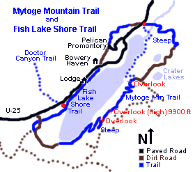 Fish Lake Bike Trail Map